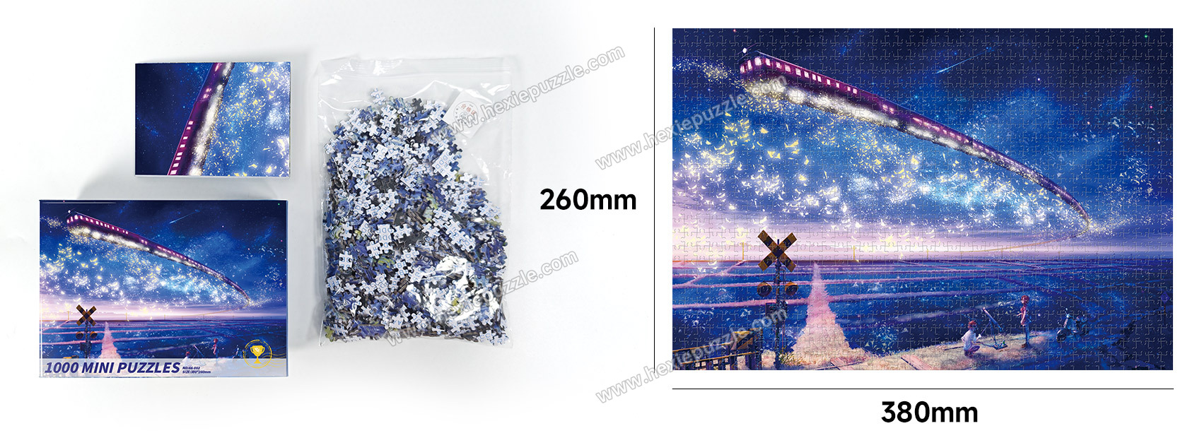 blank jigsaw puzzle wooden