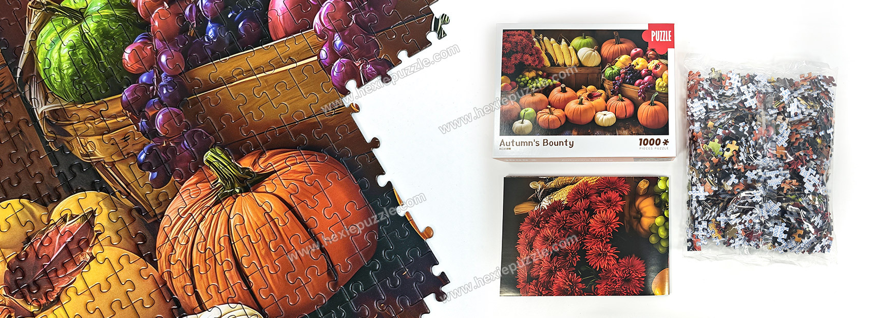 custom puzzle with frame