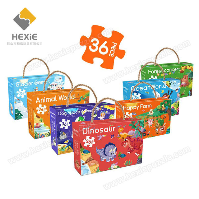 36 Piece Animal World Puzzle