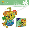 Kids' Educational White Card Puzzle | Irregular Koala 365*370mm | With 1:1 Reference Image & PE Bag | 220*160*45mm Box