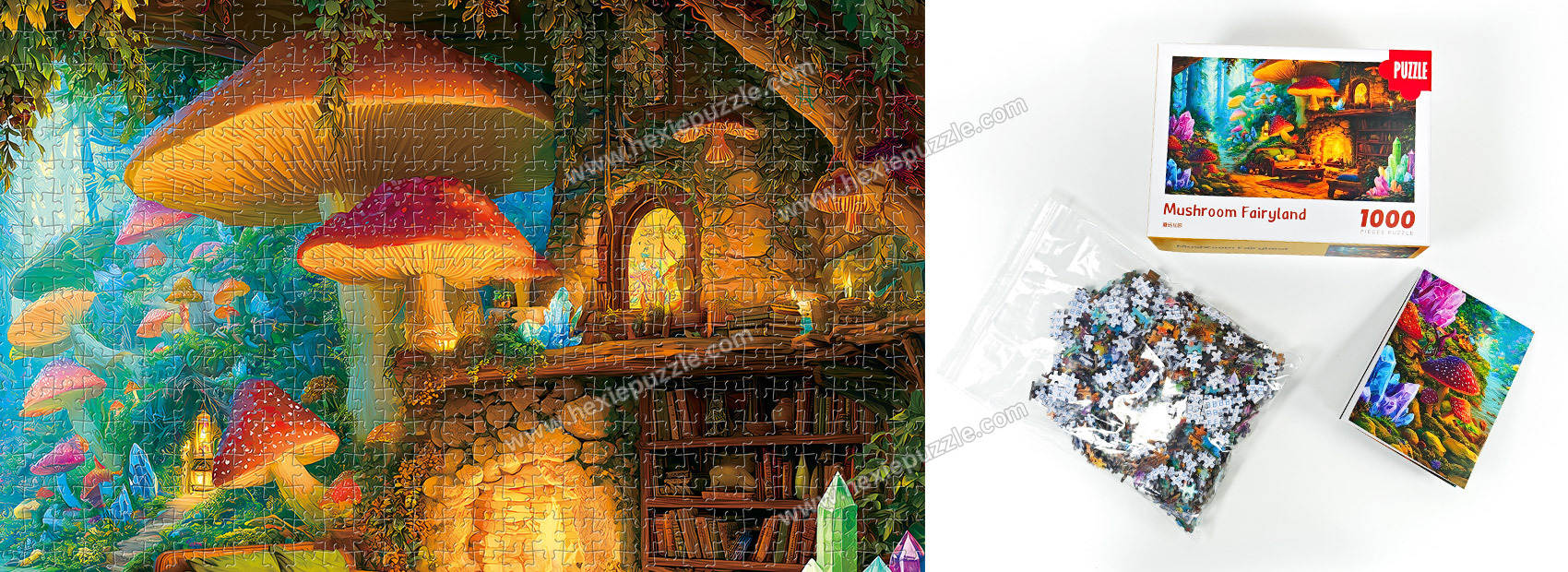 custom family photo puzzle