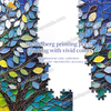 Grey Card Colorful Tree Puzzle 1000