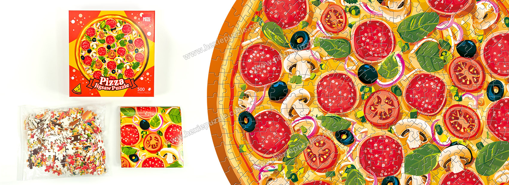 blank jigsaw puzzle pieces