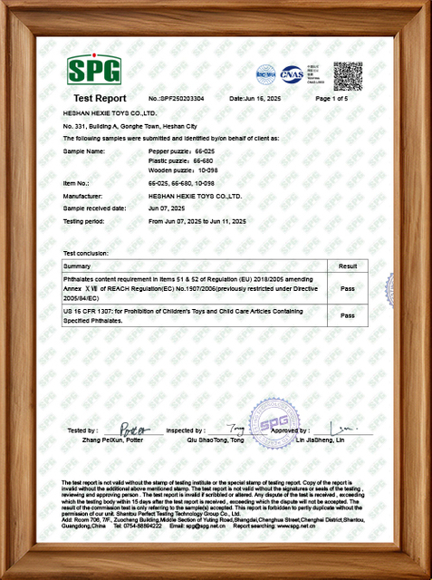 Certified Manufacturer