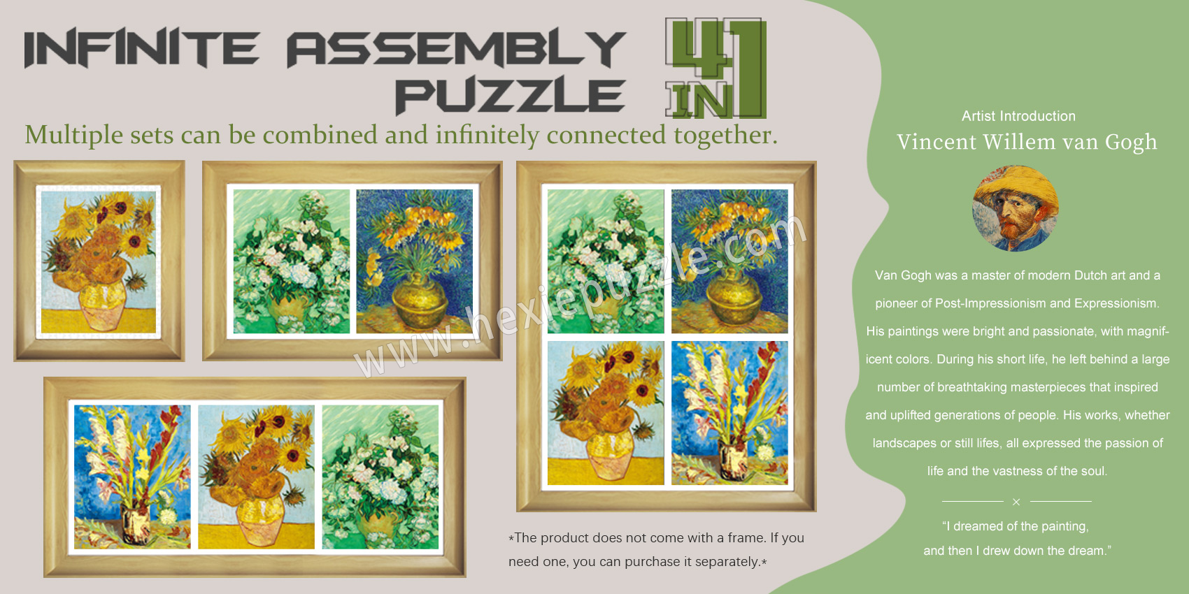 Van Gogh puzzle multipack