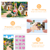 National Parks 1000-Piece Jigsaw Puzzle | 700x500mm Premium Grey Chipboard | 63 U.S. National Parks Collage Art with 1:1 HD Poster