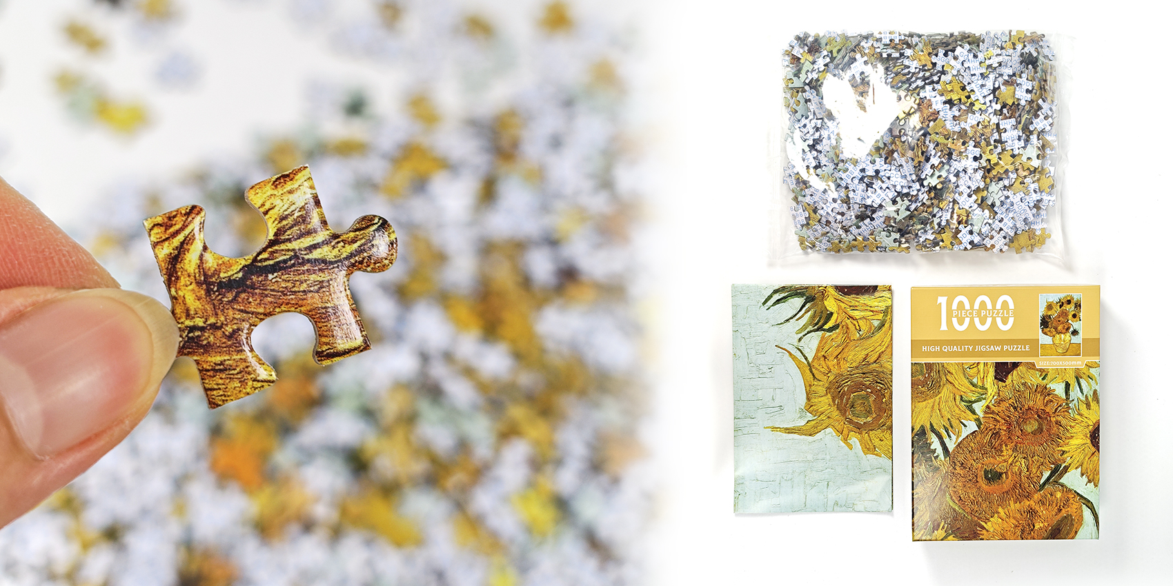 Van Gogh Sunflowers puzzle 1000 pieces