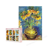 300 Piece Plastic Puzzle of Famous Fritillaria Flower Painting | 380x260mm Finished Size | 22016045mm Color Box | 0.3kg Weight | With Reference Image