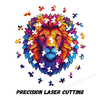 Rainbow lion wooden puzzle 173 pieces