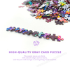 1000pc cat bubble puzzle grey card adult toy