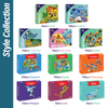 Kids' Educational White Card Puzzle | Irregular Penguin 314341mm | With 1:1 Reference Image & PE Bag | 220160*45mm Box