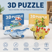 3D wooden puzzle