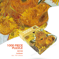 Van Gogh Sunflowers puzzle 1000 pieces