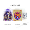 Rainbow lion wooden puzzle 173 pieces