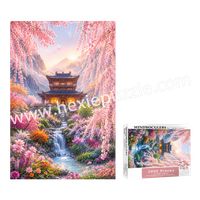 Mindbogglers 2000-Piece Wonderland Puzzle – 700x1000mm Grey Board with 1:1 HD Poster | Premium Adult Jigsaw Challenge