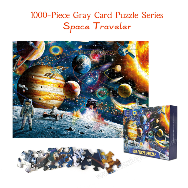 Space passenger puzzle 1000 pieces