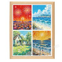 Oil painting modular jigsaw
