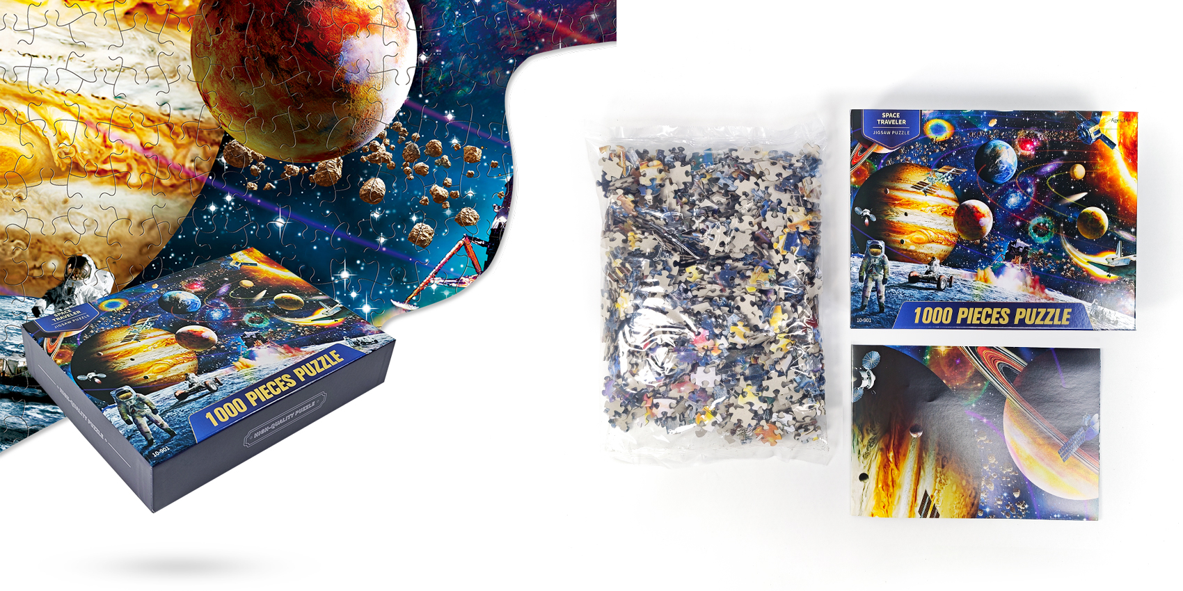 Space passenger puzzle 1000 pieces