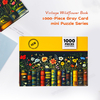 Vintage wildflower book puzzle 1000 pieces