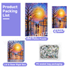Dreamy Starry Sky 1000-Piece Jigsaw Puzzle | 700x500mm Premium Grey Chipboard | Romantic Couple Art with 1:1 HD Poster