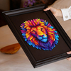 Rainbow lion wooden puzzle 173 pieces